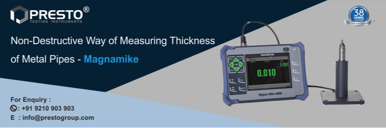 Non-Destructive Way of Measuring Thickness of Metal Pipes - Magnamike